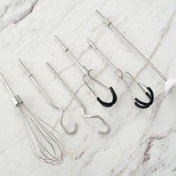 brand new AQUA SKY KitchenAid Soft Start 9-Speed Hand Mixer KHM9218 in brown box - Picture 5 of 5